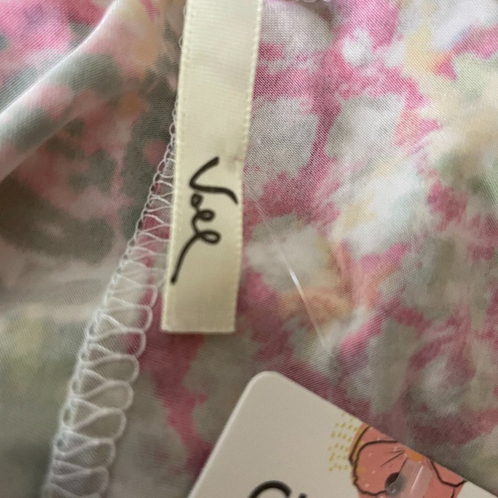 NWT Tie Dye Sleeveless Swing Dress - Picture 9 of 9
